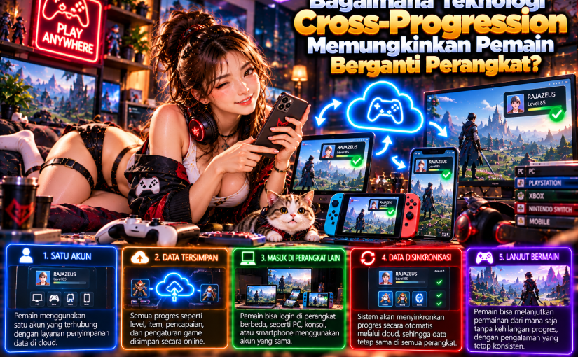 Bagaimana Teknologi Cross-Progression Memungkinkan Pemain Berganti Perangkat?